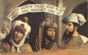 School of Provence Three Prophets (mk05) France oil painting art